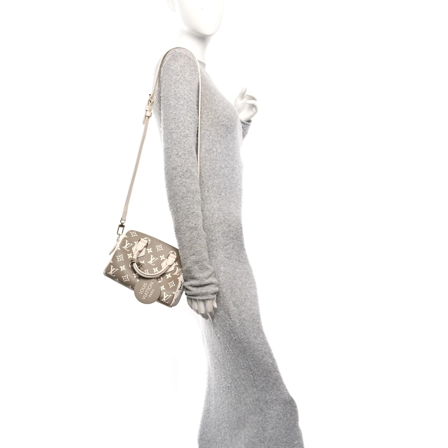 Empreinte Monogram Spring in the City Speedy Bandouliere 20 Kaki Beige Cream - Image 3