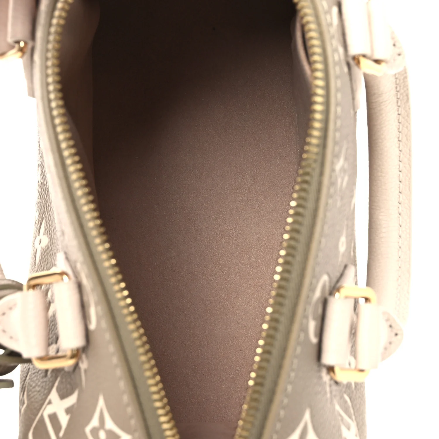Empreinte Monogram Spring in the City Speedy Bandouliere 20 Kaki Beige Cream - Image 6