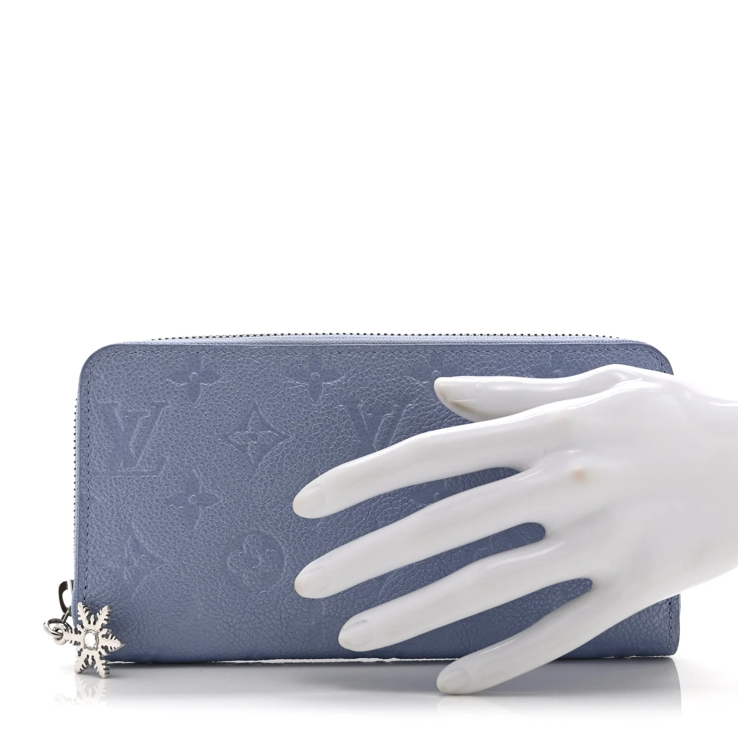 Empreinte Monogram Zippy Wallet Blue Frost - Image 2