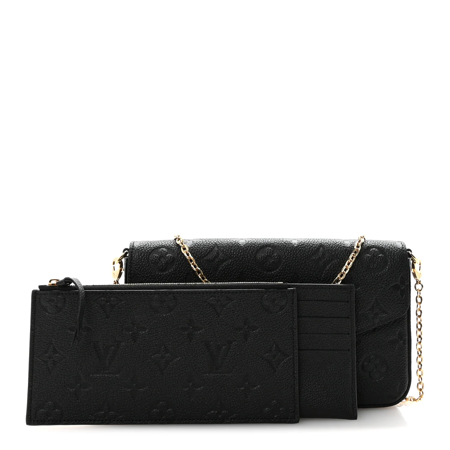 Empreinte Pochette Felicie Chain Wallet Black - Image 3