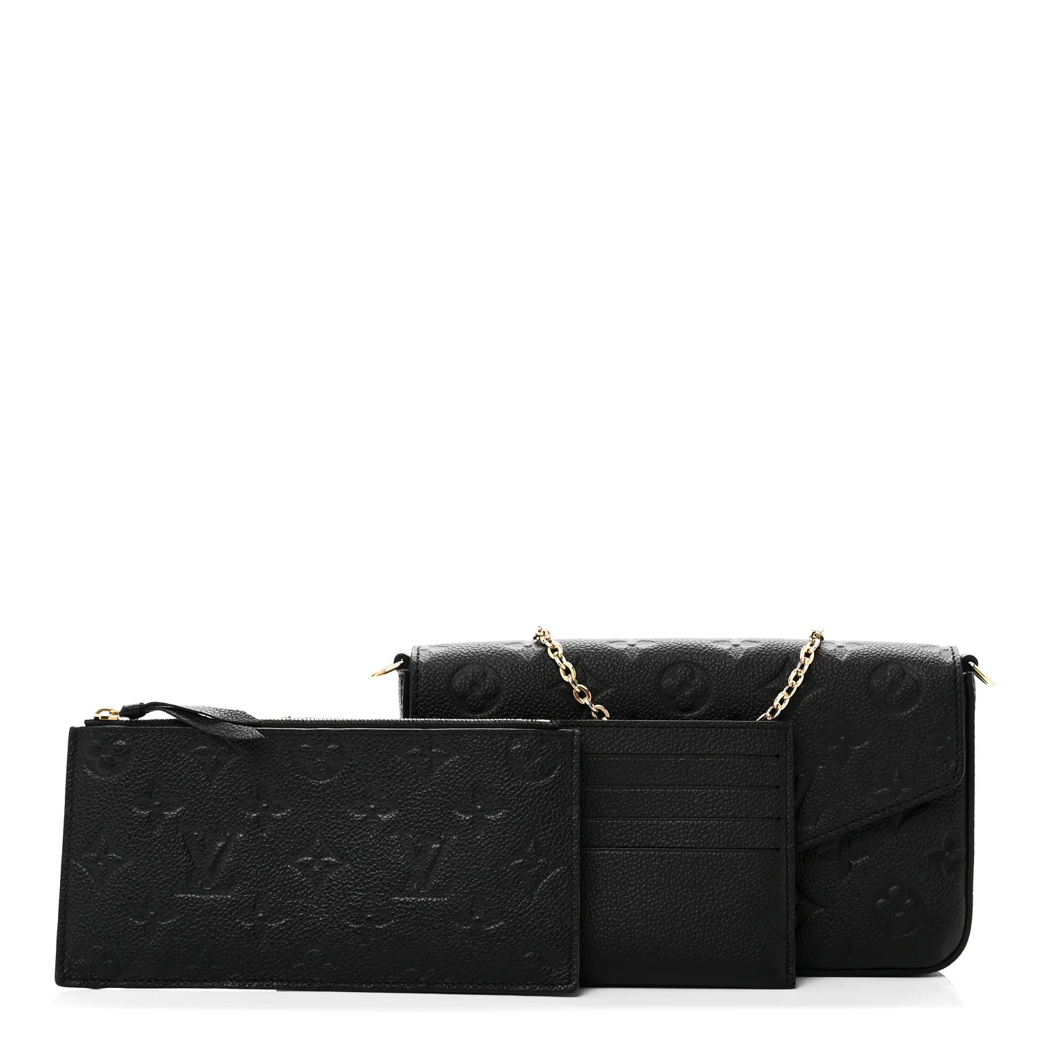 Empreinte Pochette Felicie Chain Wallet Black - Image 2