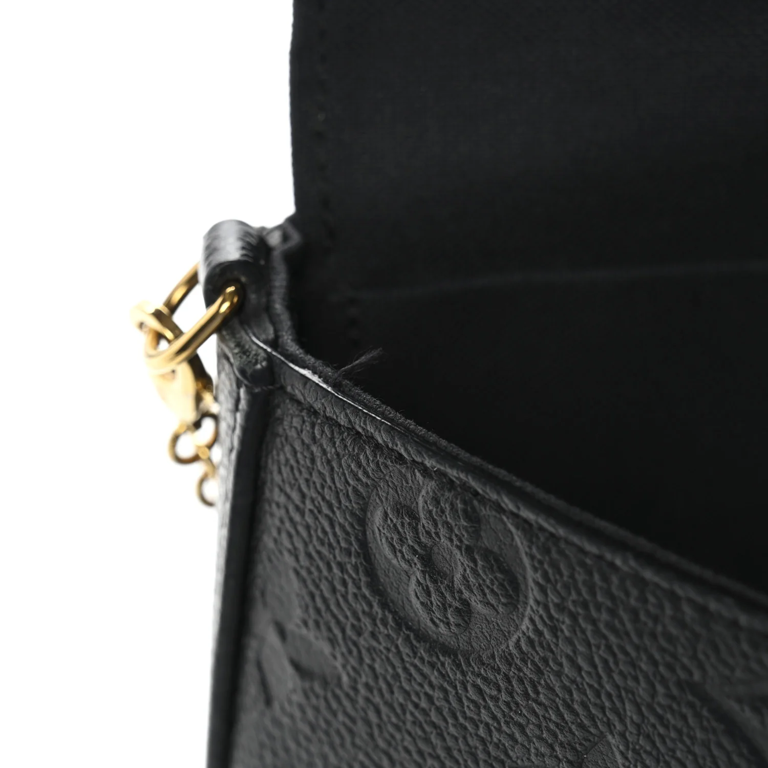 Empreinte Pochette Felicie Chain Wallet Black - Image 12