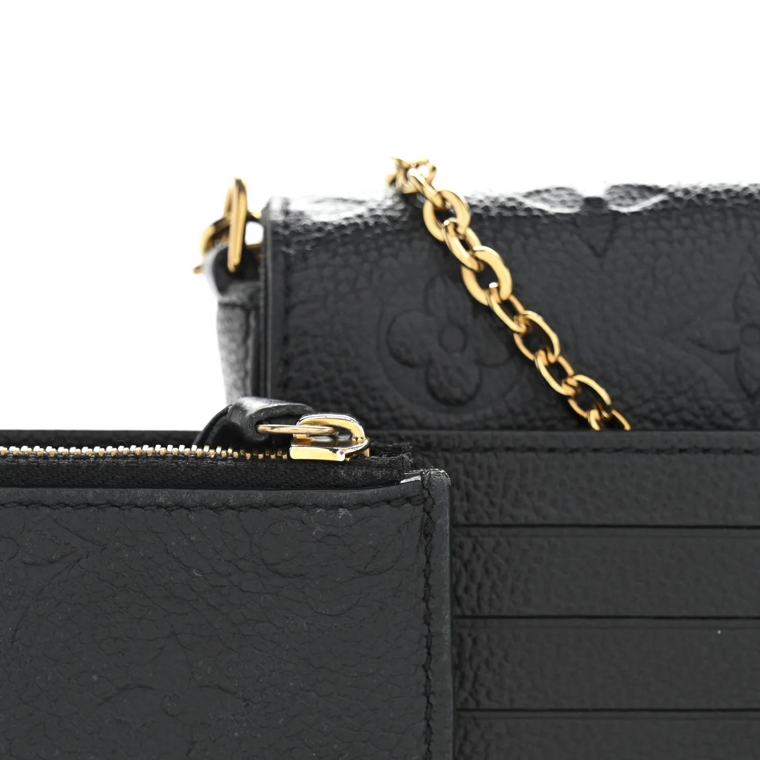 Empreinte Pochette Felicie Chain Wallet Black - Image 14
