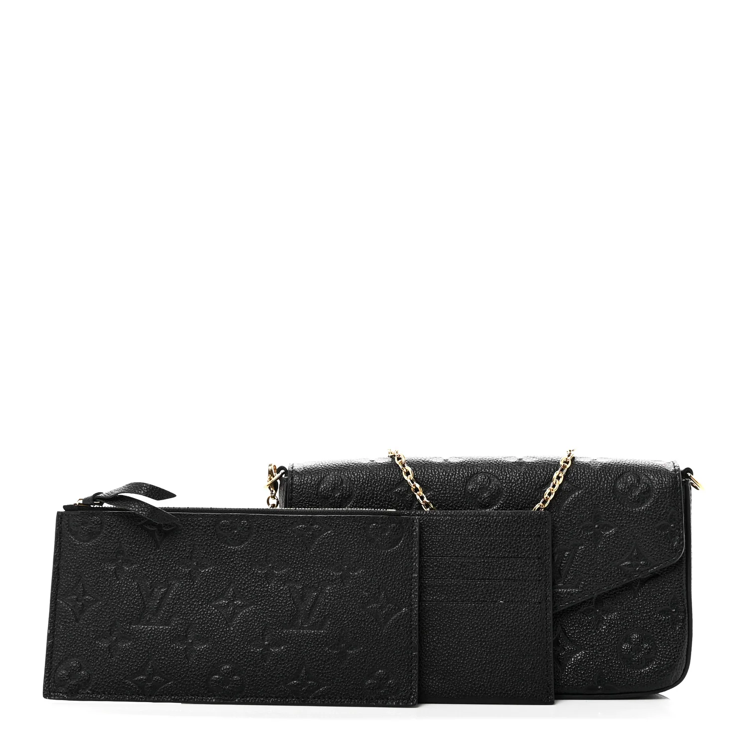 Empreinte Pochette Felicie Chain Wallet Black - Image 3