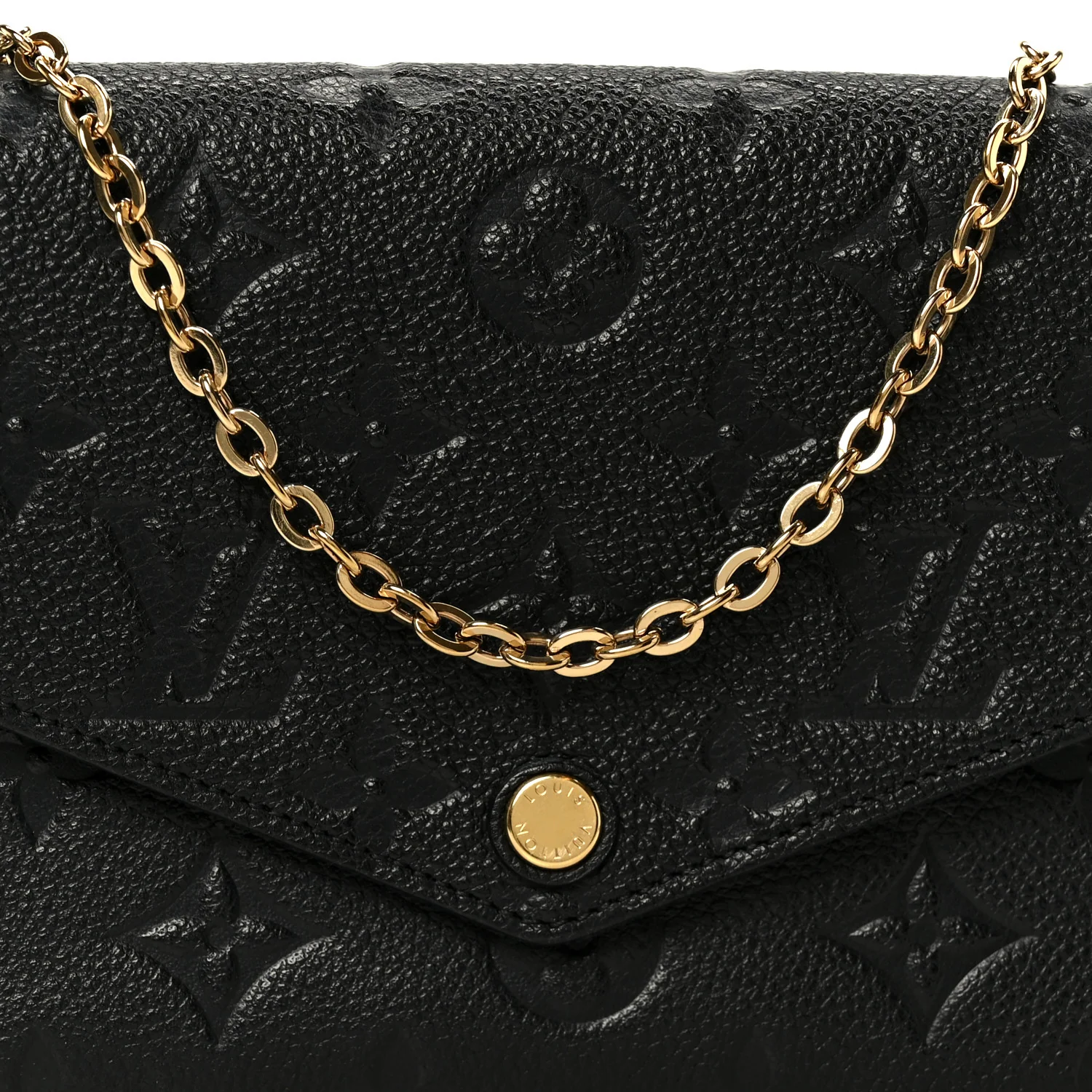 Empreinte Pochette Felicie Chain Wallet Black - Image 13