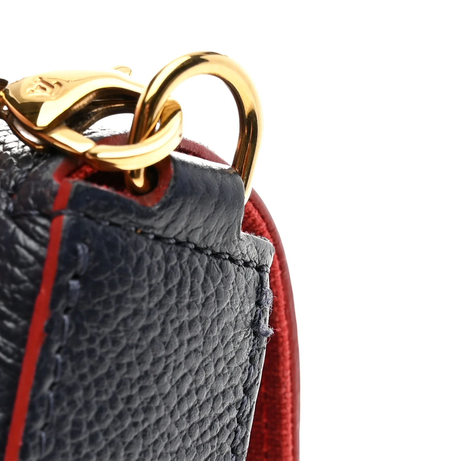 Empreinte Pochette Felicie Chain Wallet Marine Rouge - Image 11
