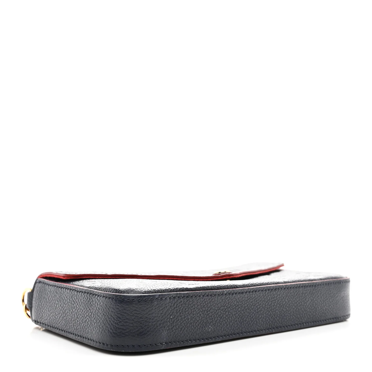 Empreinte Pochette Felicie Chain Wallet Marine Rouge - Image 4