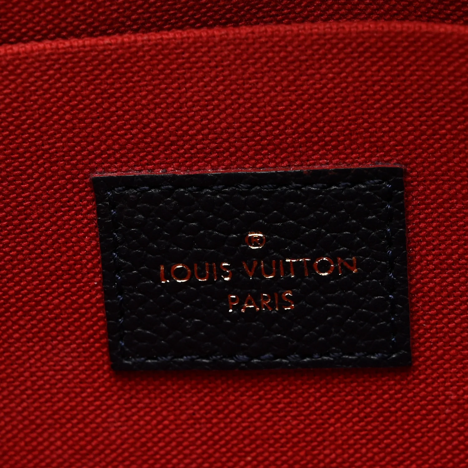 Empreinte Pochette Felicie Chain Wallet Marine Rouge - Image 6
