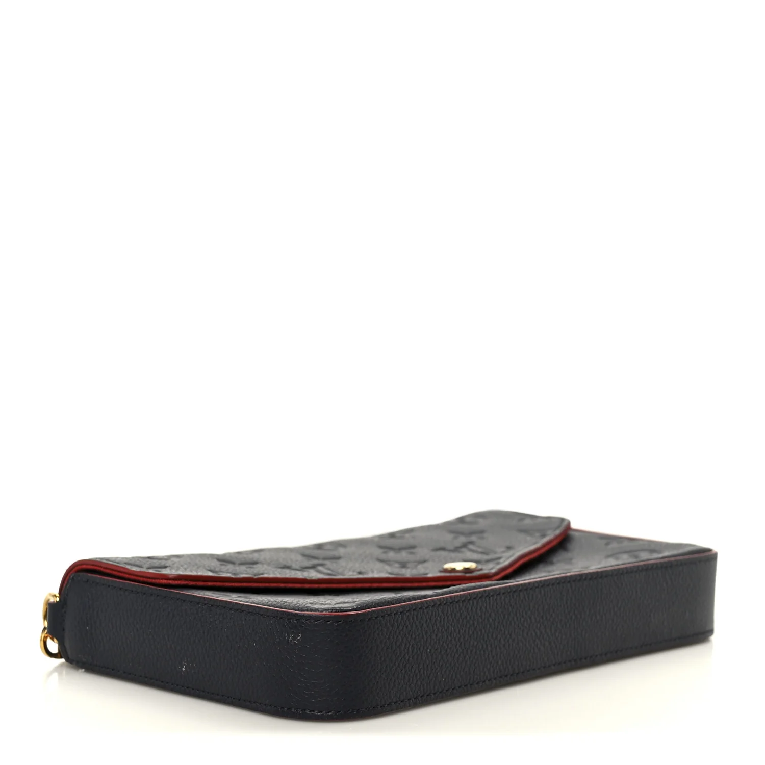 Empreinte Pochette Felicie Chain Wallet Marine Rouge - Image 5
