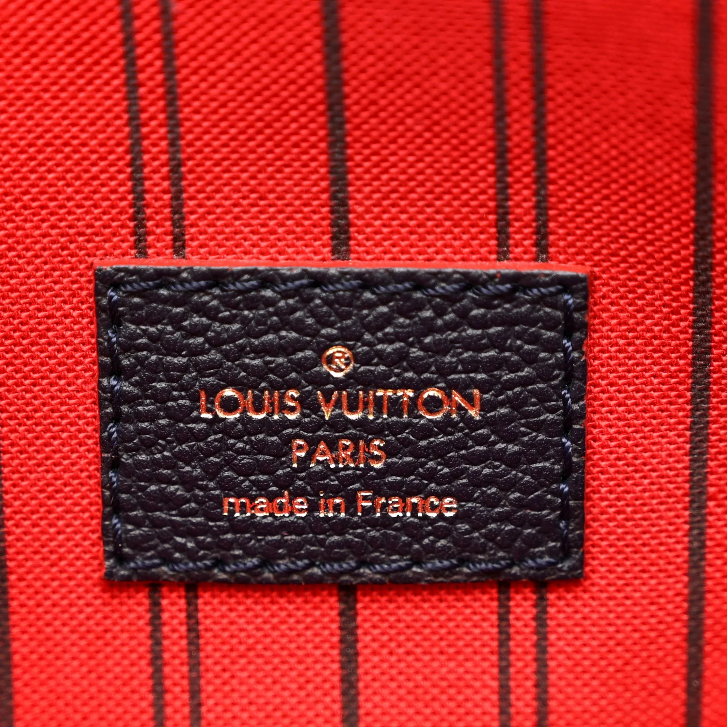 Empreinte Pochette Metis Marine Rouge - Image 6