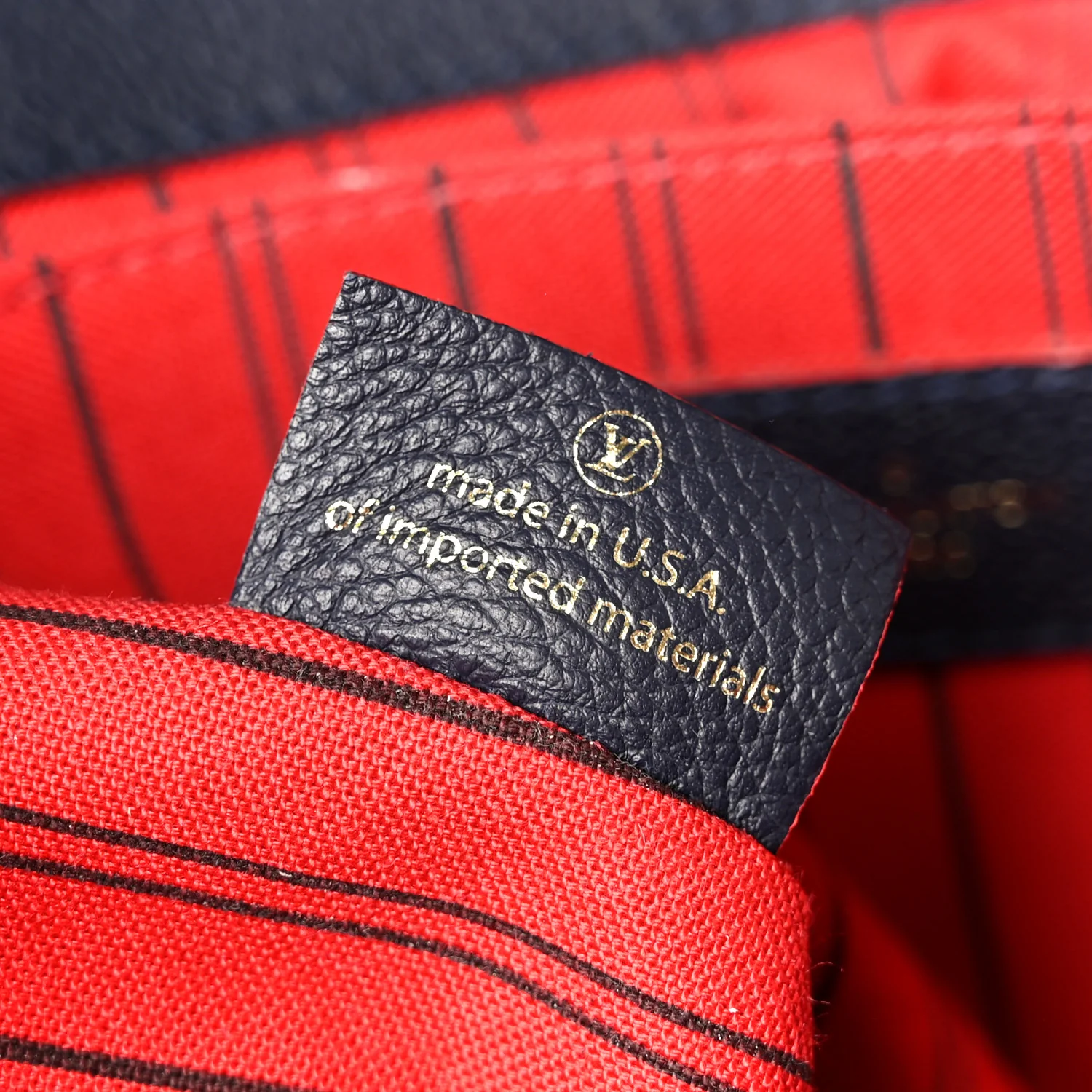 Empreinte Pochette Metis Marine Rouge - Image 7