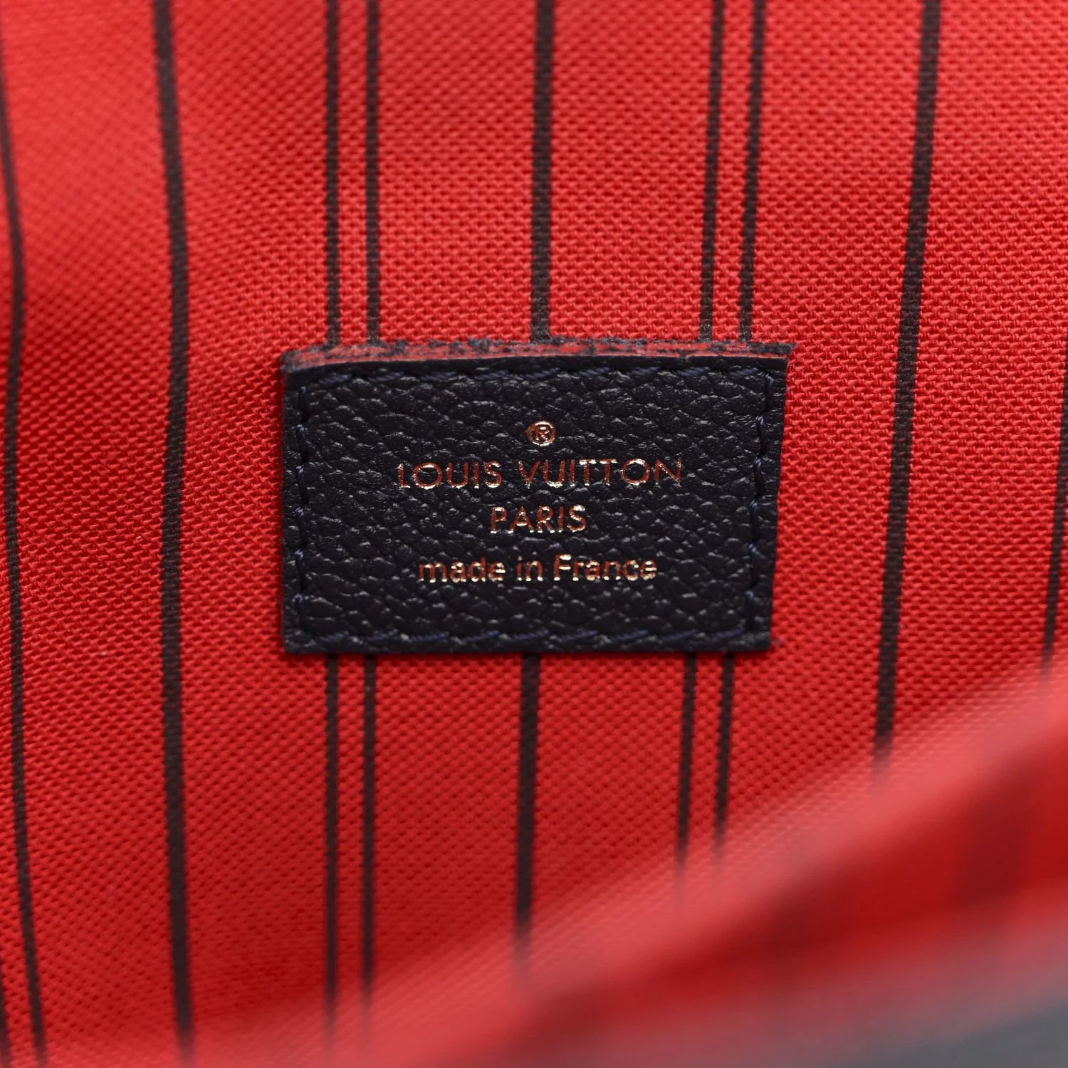 Empreinte Pochette Metis Marine Rouge - Image 6