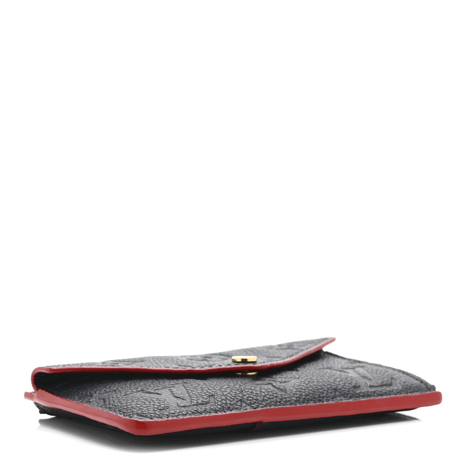 Empreinte Recto Verso Card Holder Marine Rouge - Image 4