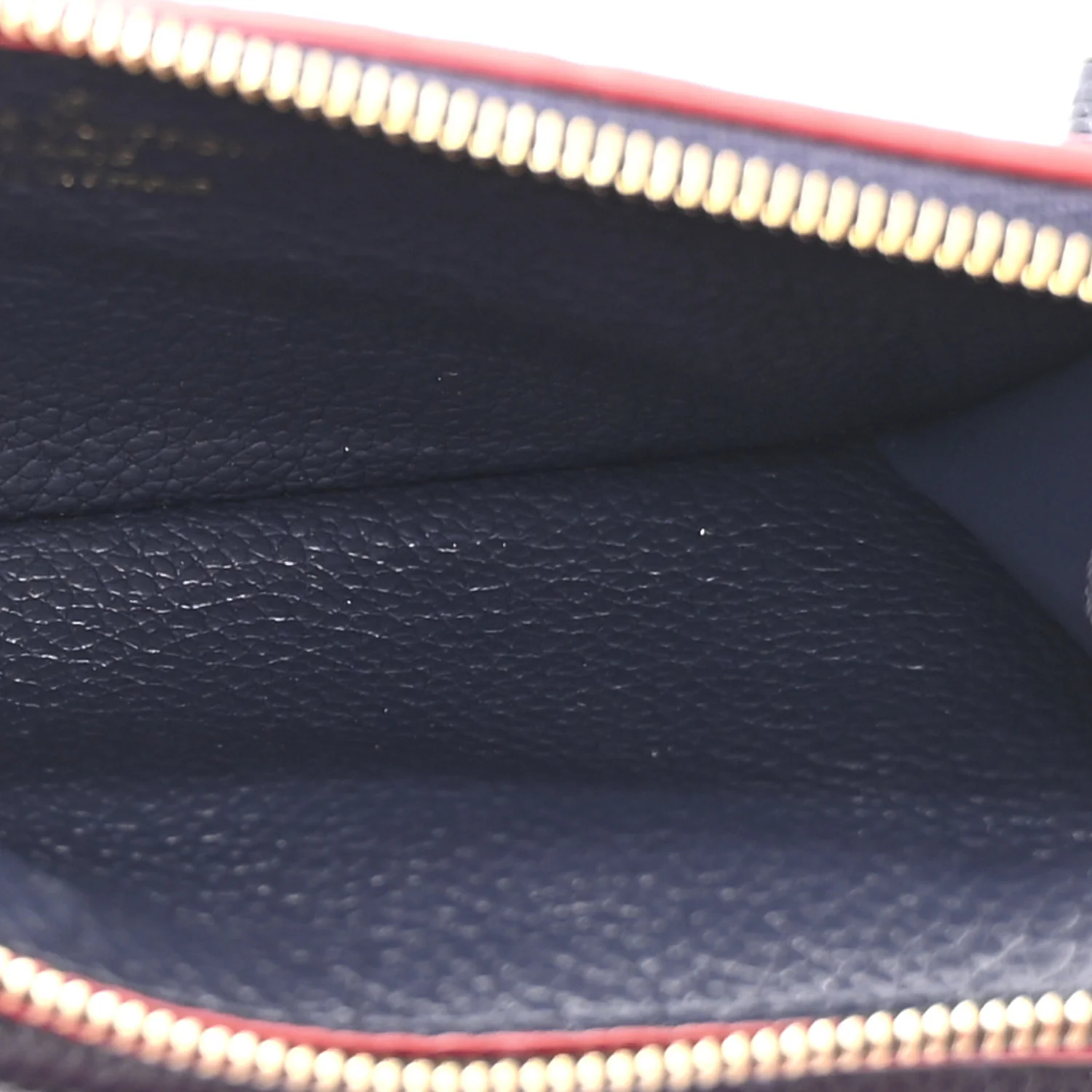 Empreinte Recto Verso Card Holder Marine Rouge - Image 5