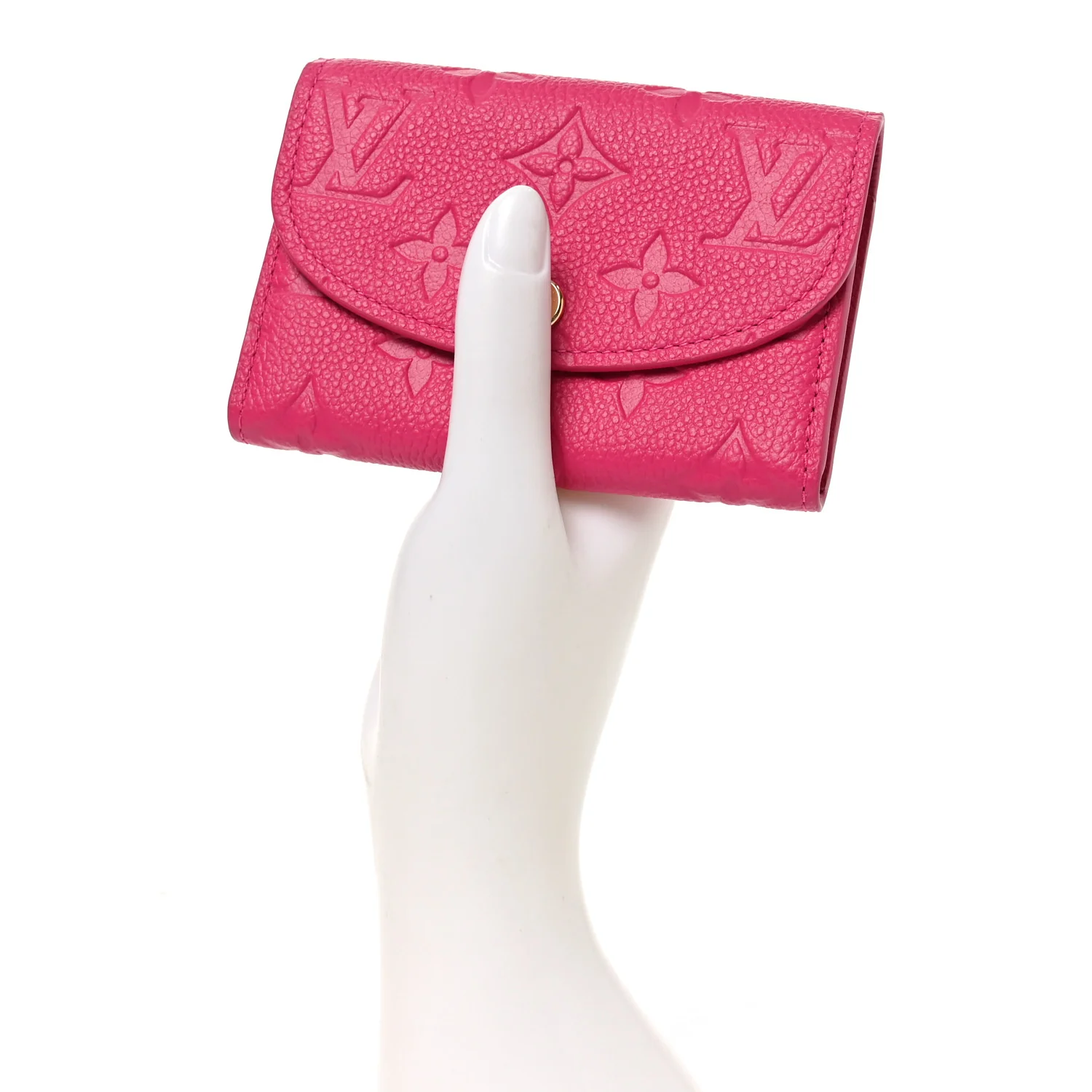 Empreinte Rosalie Coin Purse Rose Pondichery - Image 2