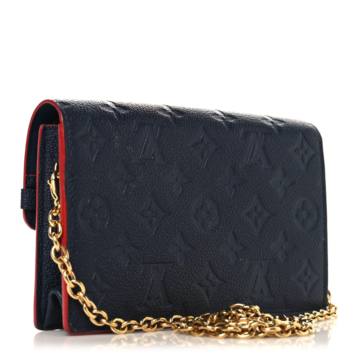 Empreinte Vavin Chain Wallet Marine Rouge - Image 3