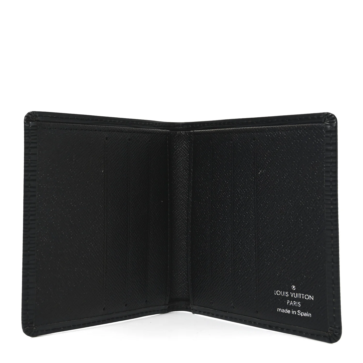 Epi 6 Card Billfold Wallet Black - Image 11