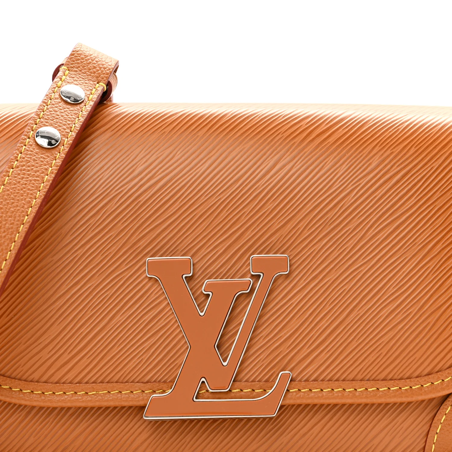 Epi Buci Crossbody Gold Honey - Image 7