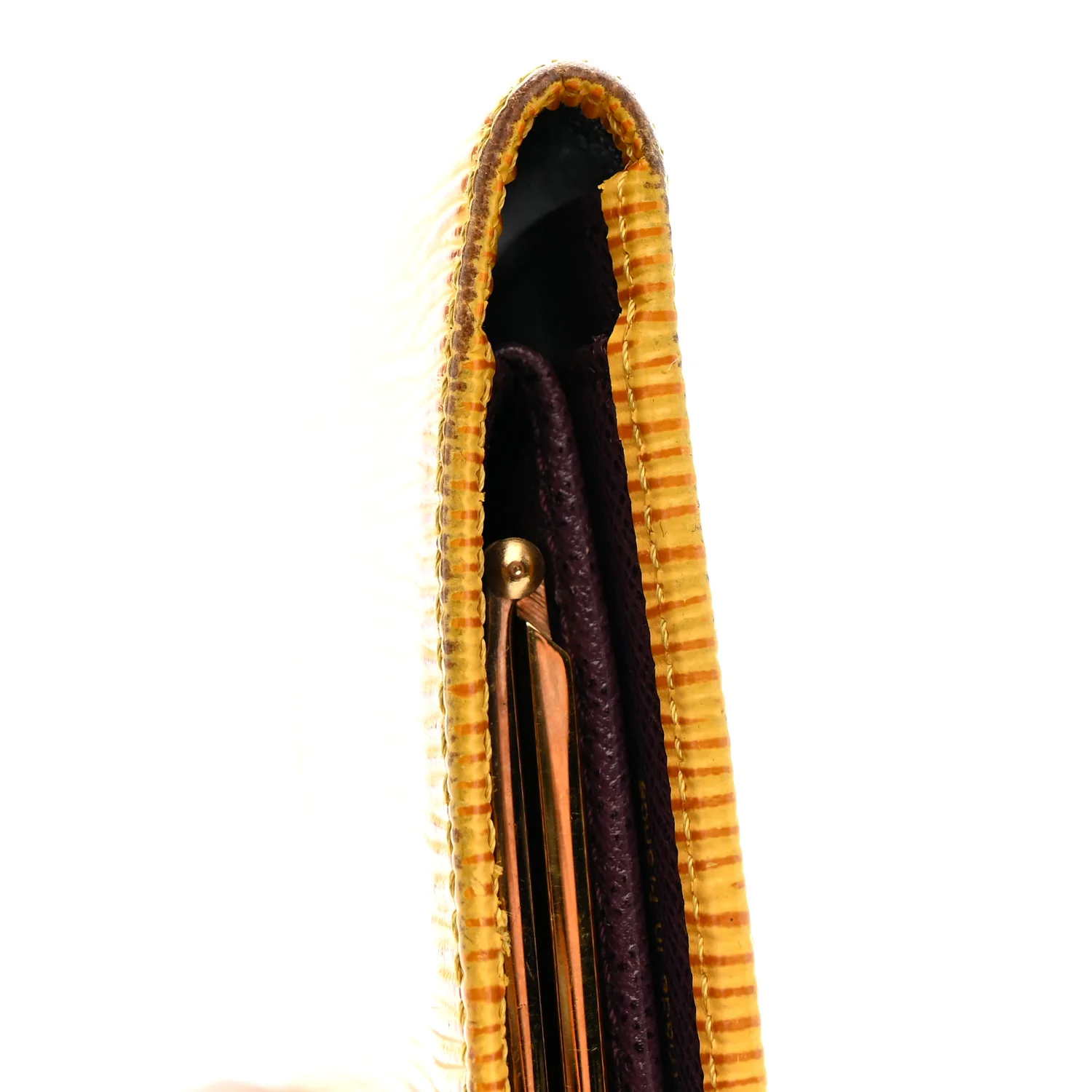 Epi Continental French Purse Wallet Tassil - Image 12