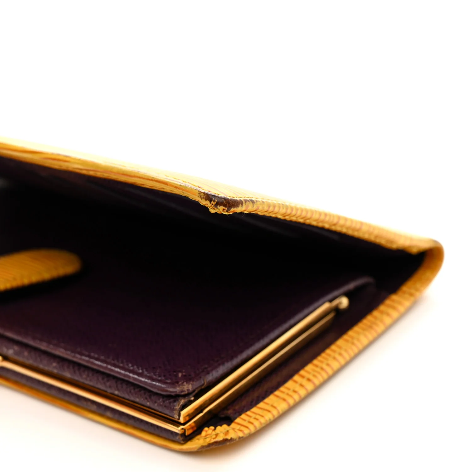 Epi Continental French Purse Wallet Tassil - Image 9