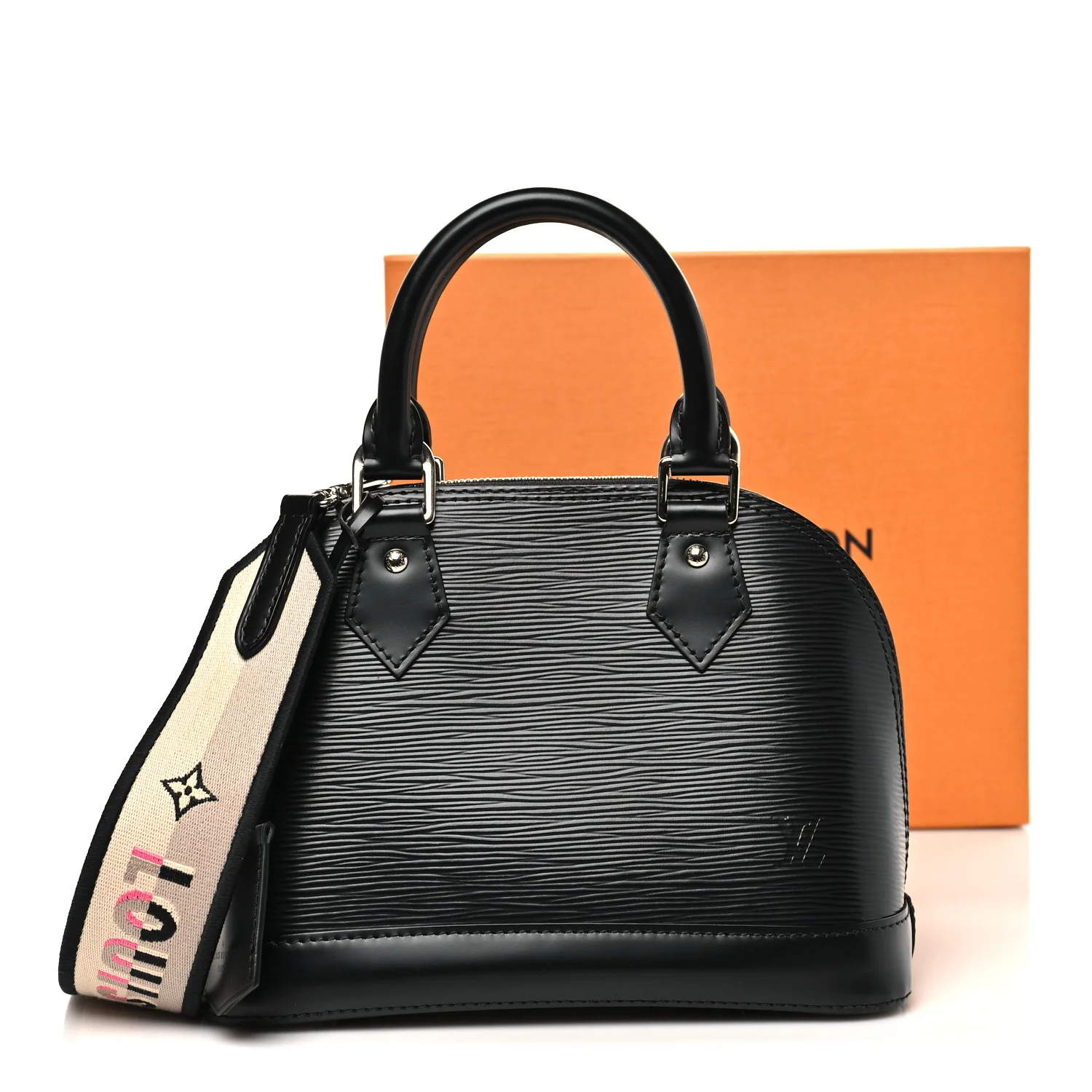 Epi Jacquard Alma BB Black - Image 10