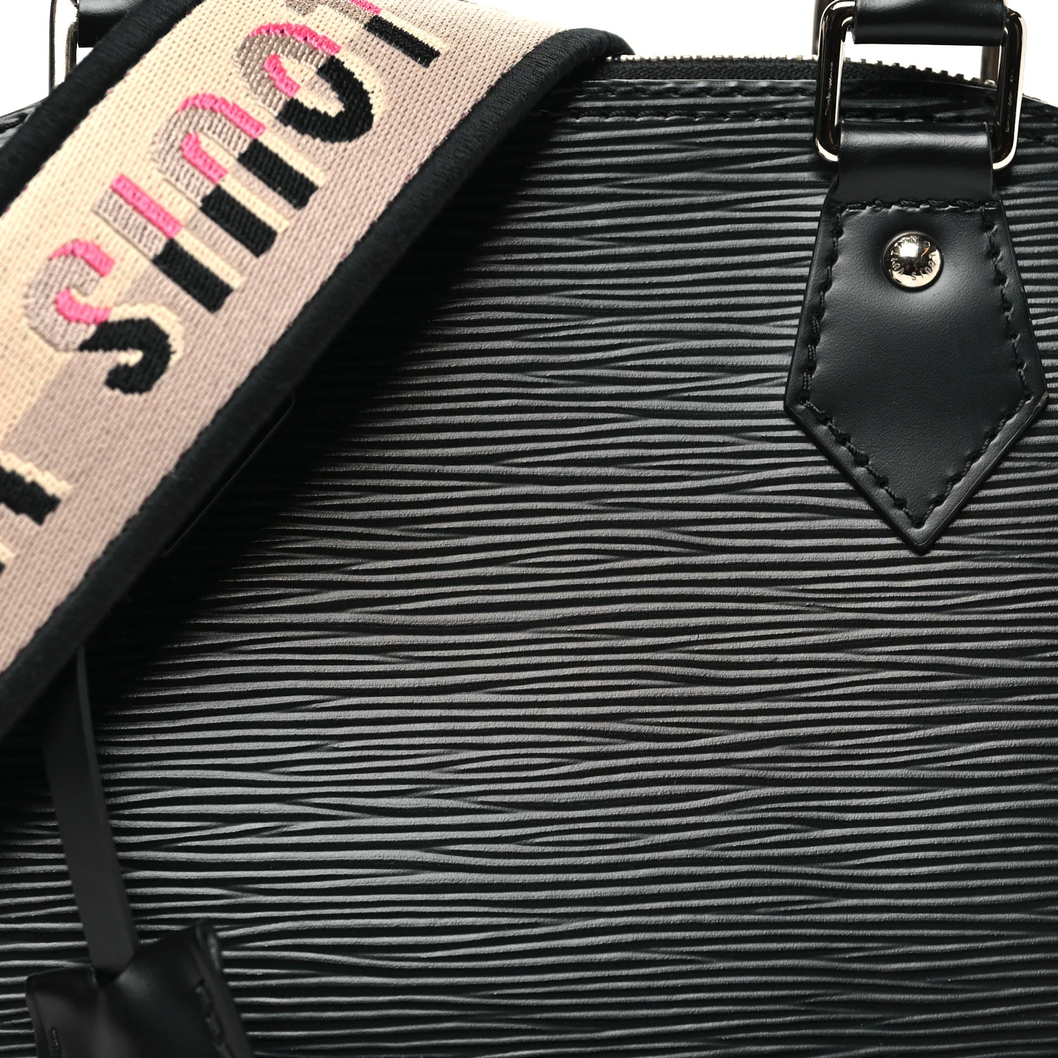Epi Jacquard Alma BB Black - Image 7