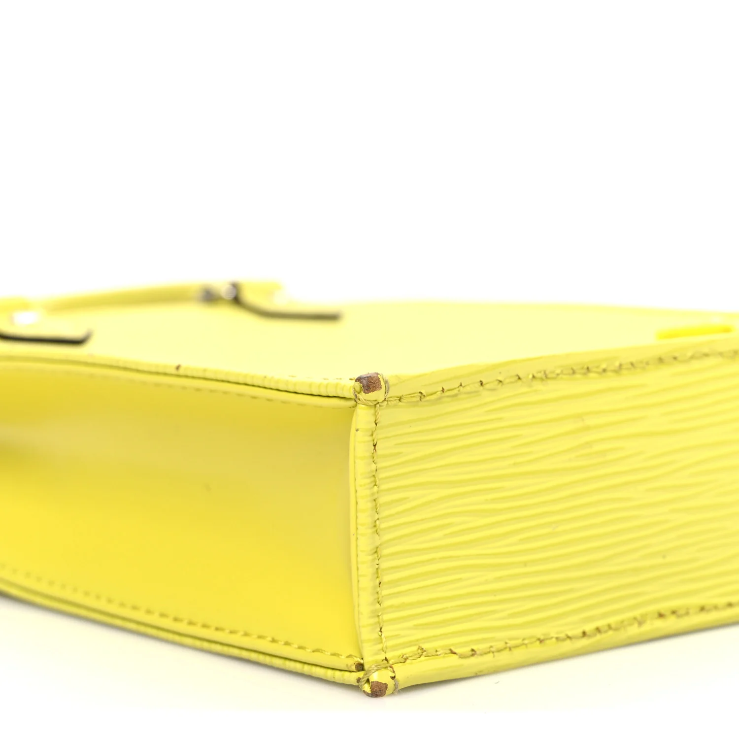 Epi Petit Sac Plat Yellow Citron - Image 9