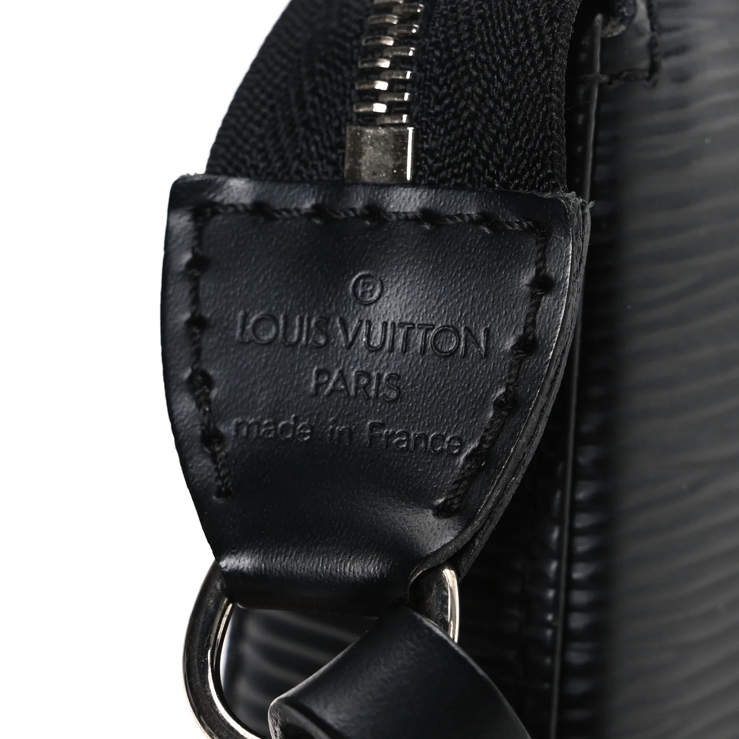 Epi Pochette Accessories NM Black - Image 6