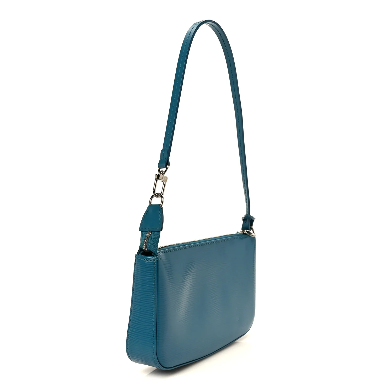 Epi Pochette Accessories NM Cyan - Image 3