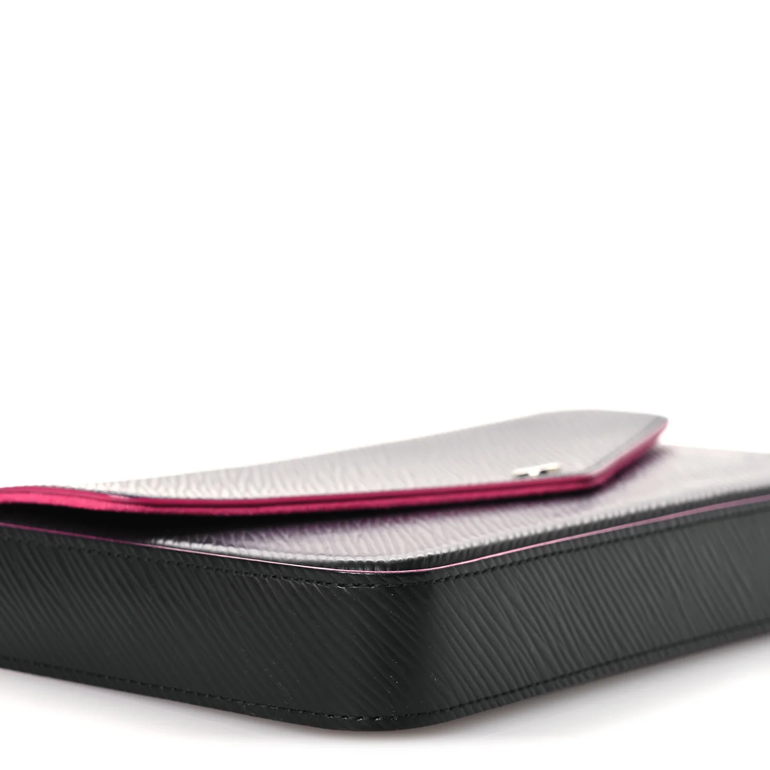Epi Pochette Felicie Black Hot Pink - Image 10