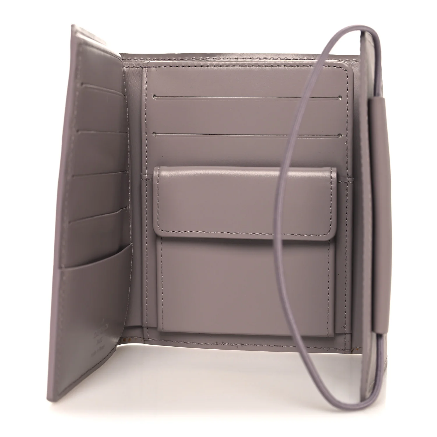 Epi Porte-Monnaie Elastique Wallet Lilac - Image 5