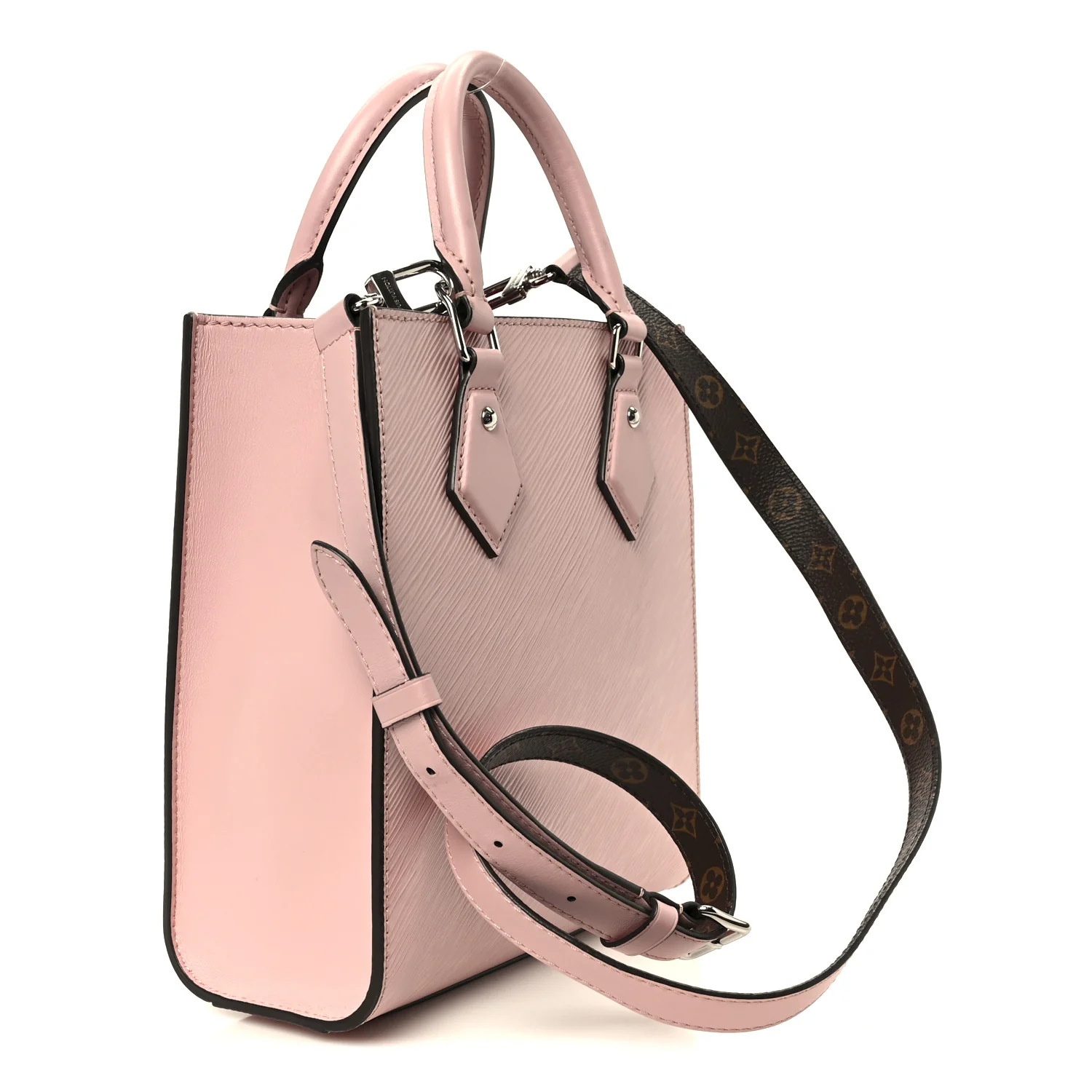 Epi Sac Plat BB Rose Ballerine - Image 3