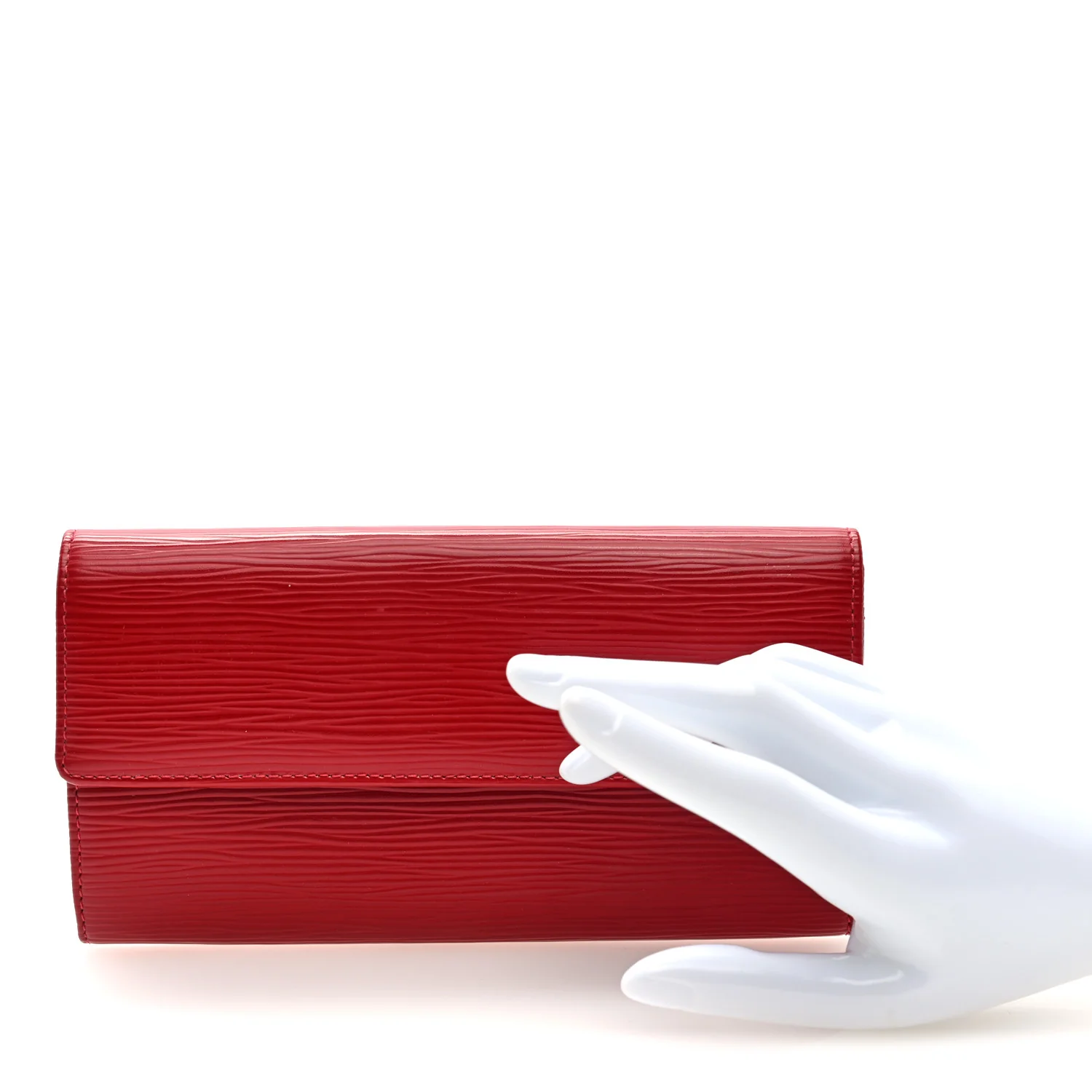 Epi Sarah Wallet Castillan Red - Image 2