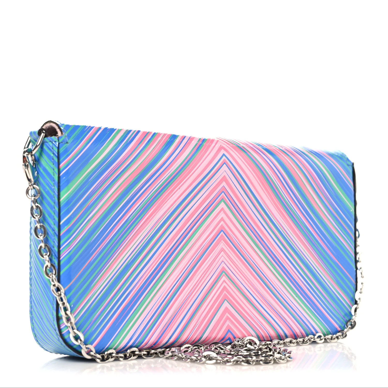 Epi Tropical Pochette Felicie Blue Rose - Image 4