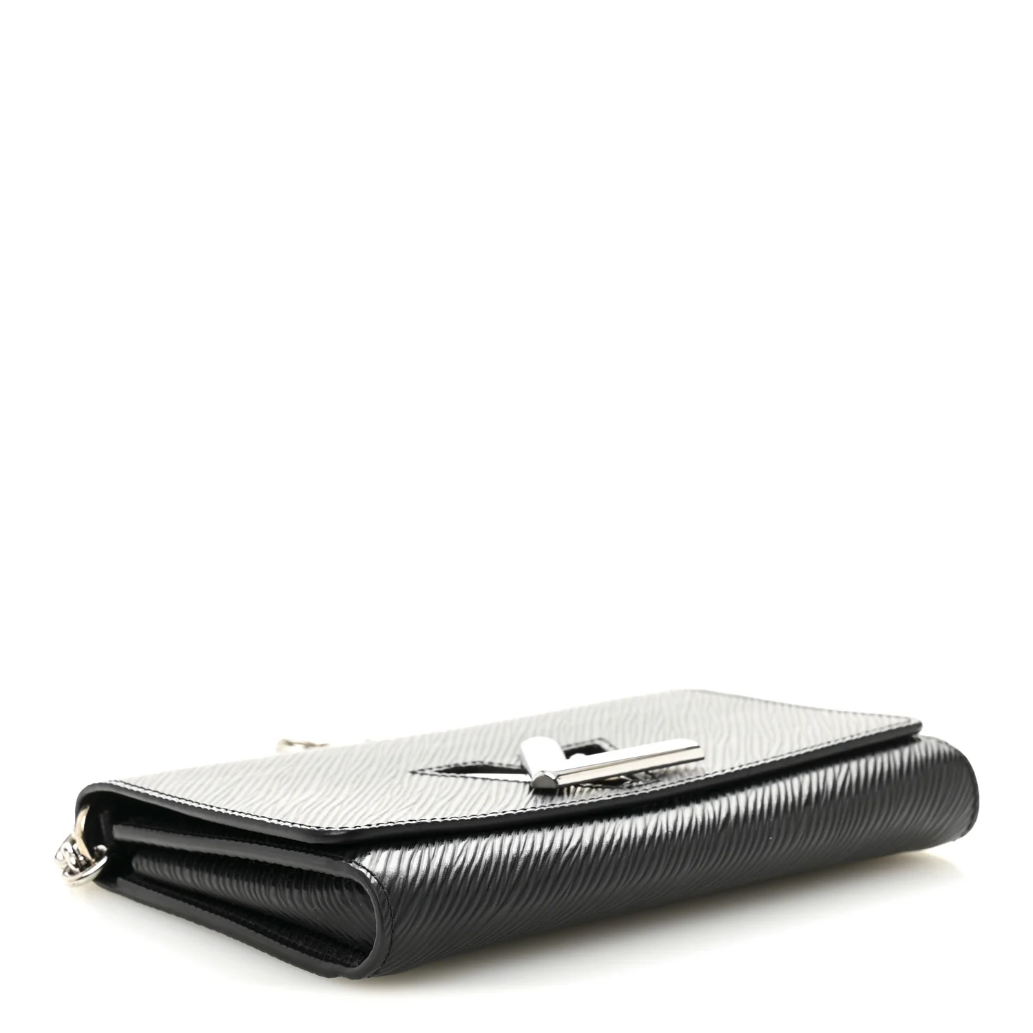 Epi Twist Chain Wallet Black - Image 4