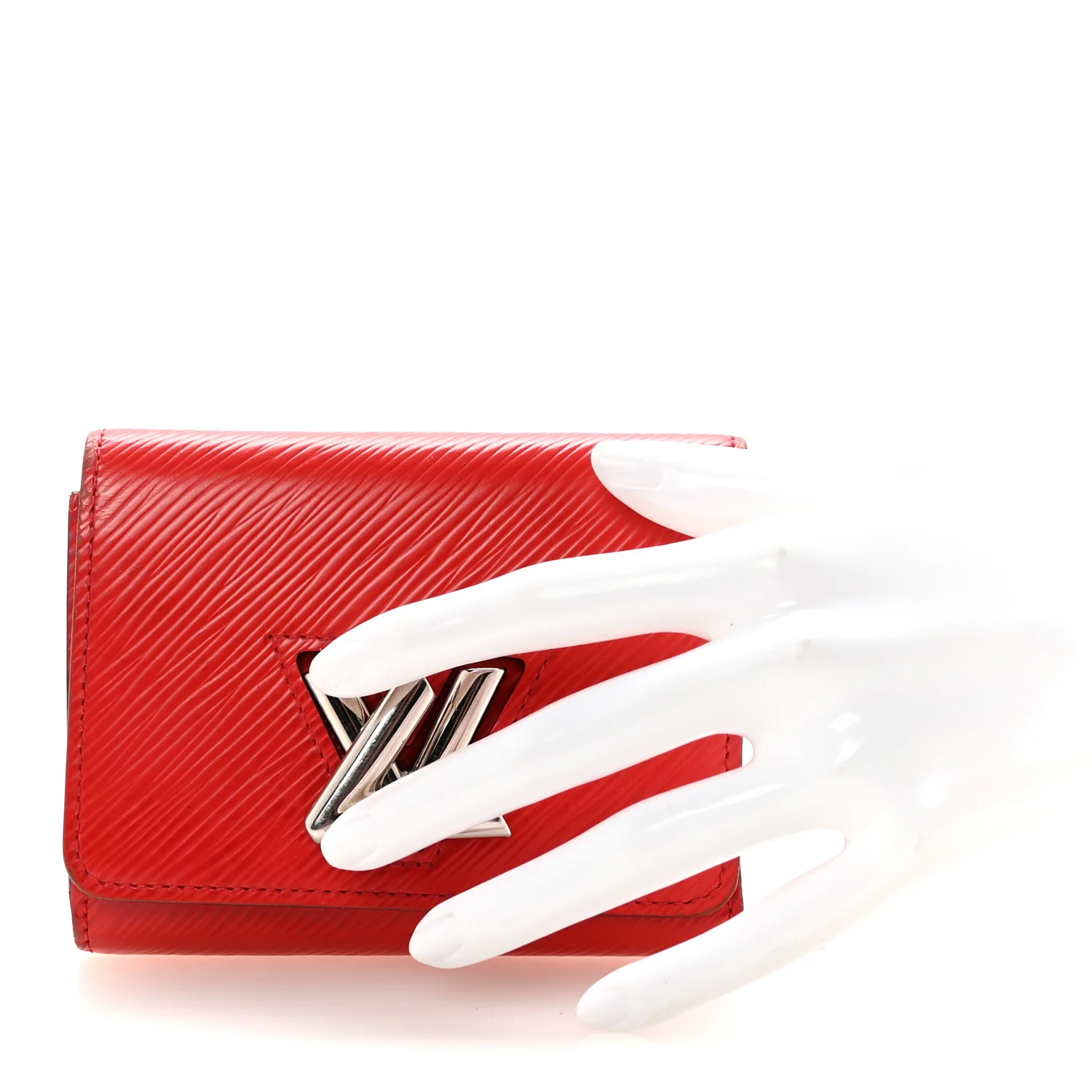 Epi Twist Compact Wallet Coquelicot - Image 2