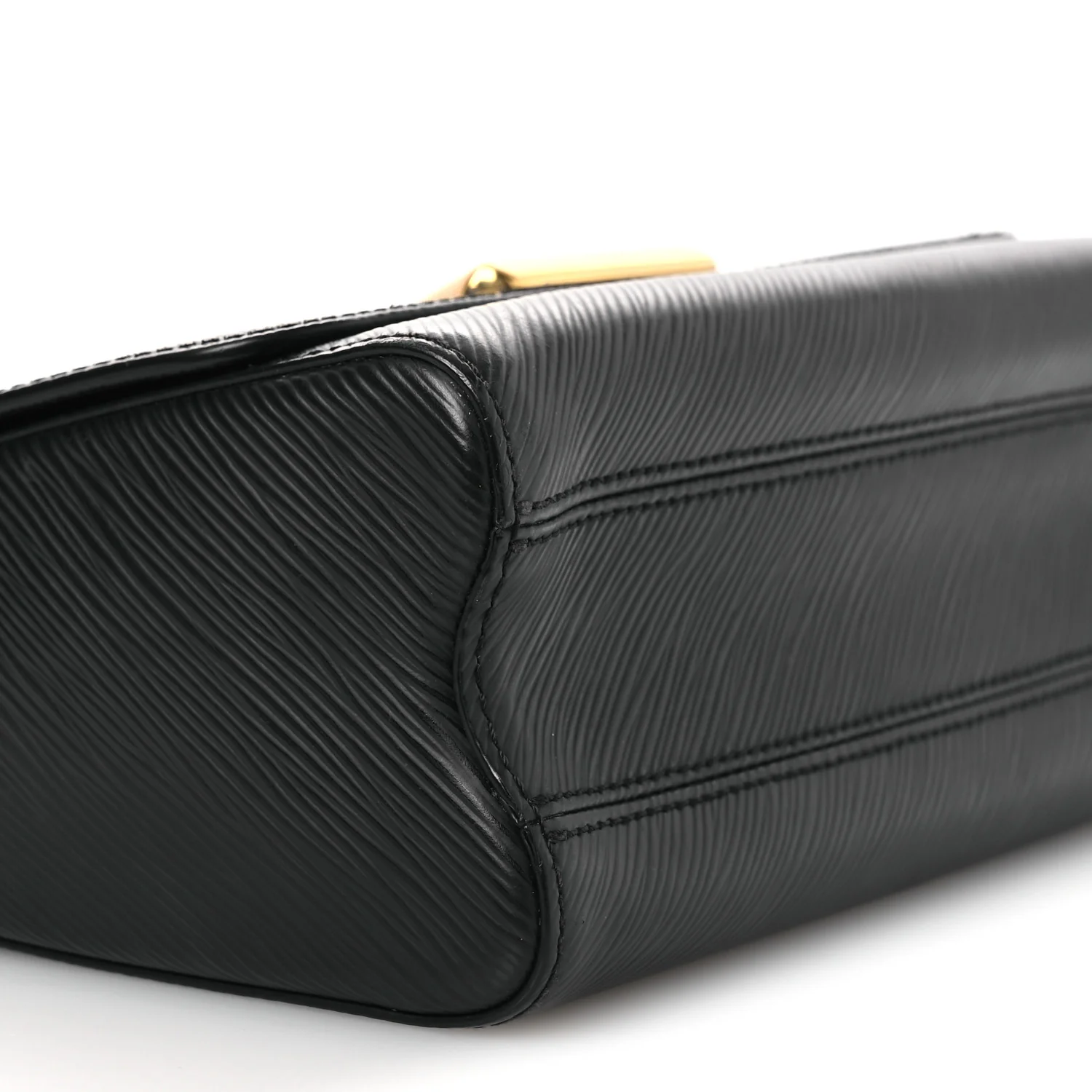 Epi Twist Shoulder Bag MM Black - Image 9