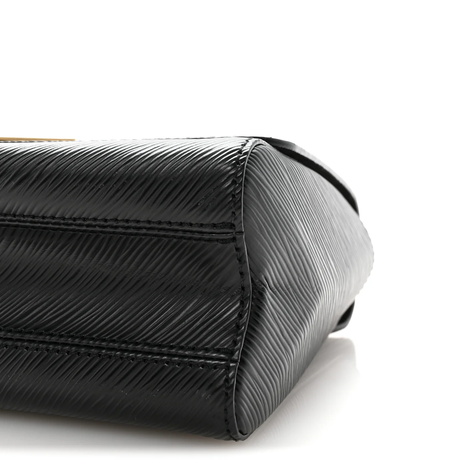 Epi Twist Shoulder Bag MM Black - Image 9