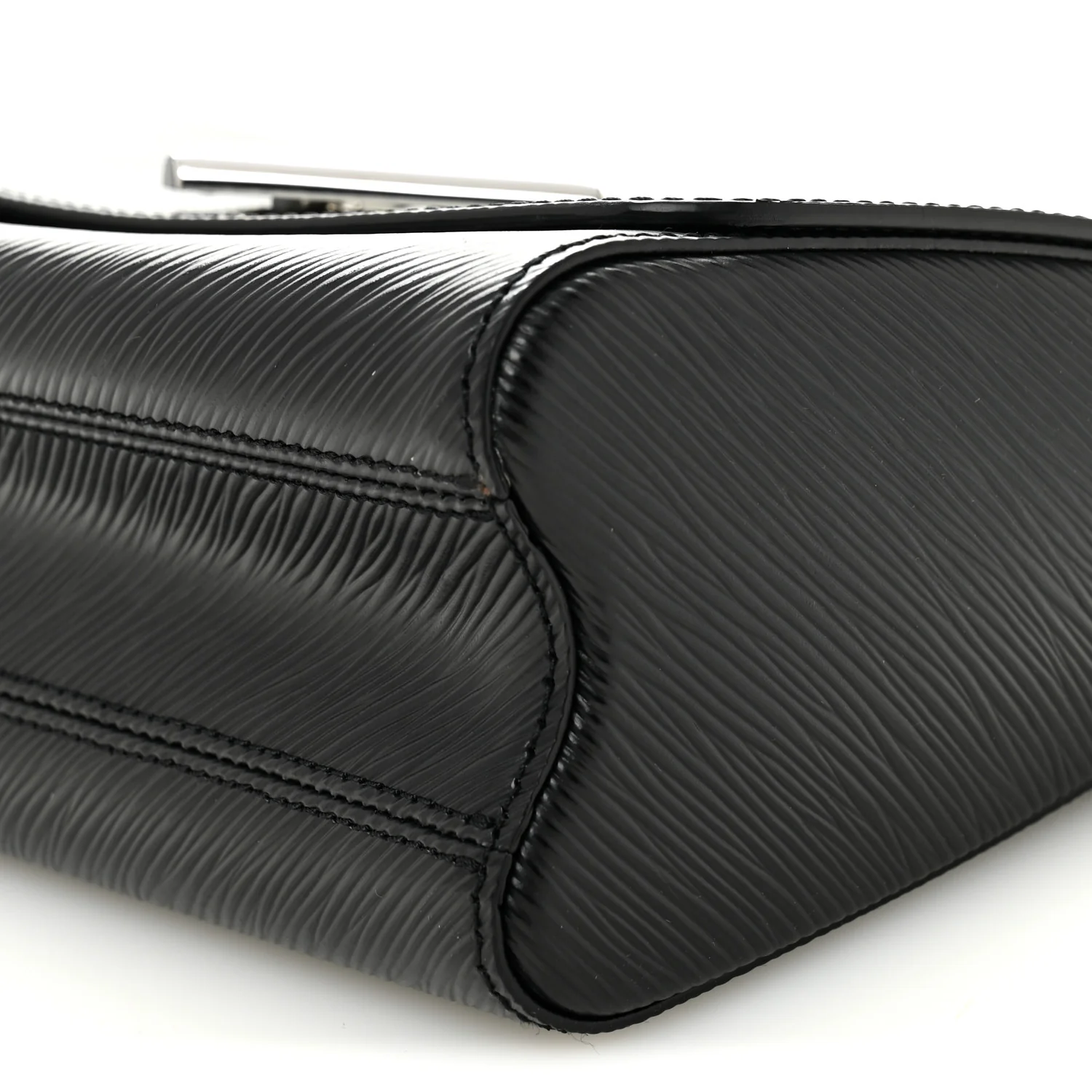 Epi Twist Shoulder Bag MM Black - Image 9