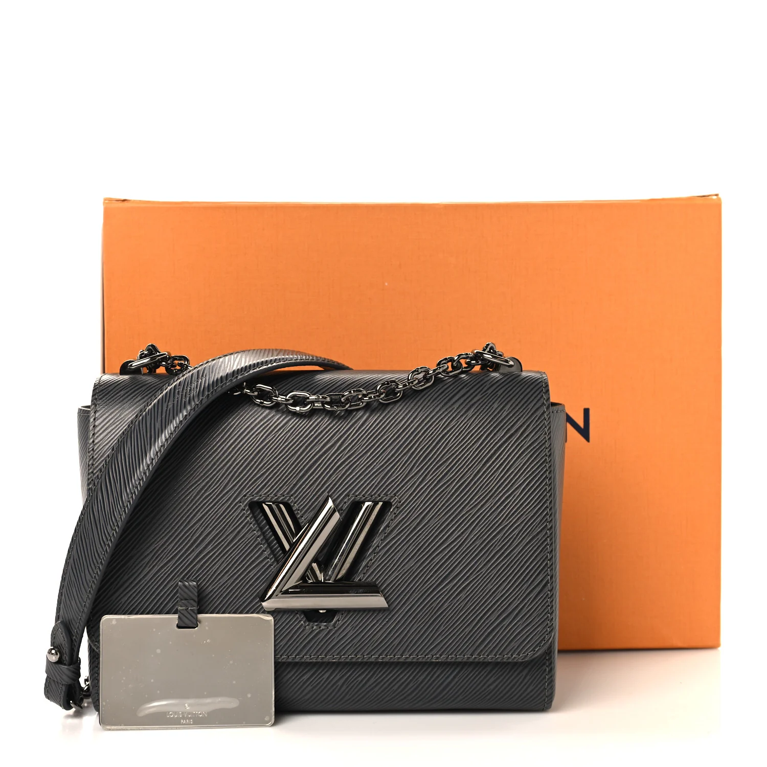 Epi Twist Shoulder Bag MM Etain - Image 10