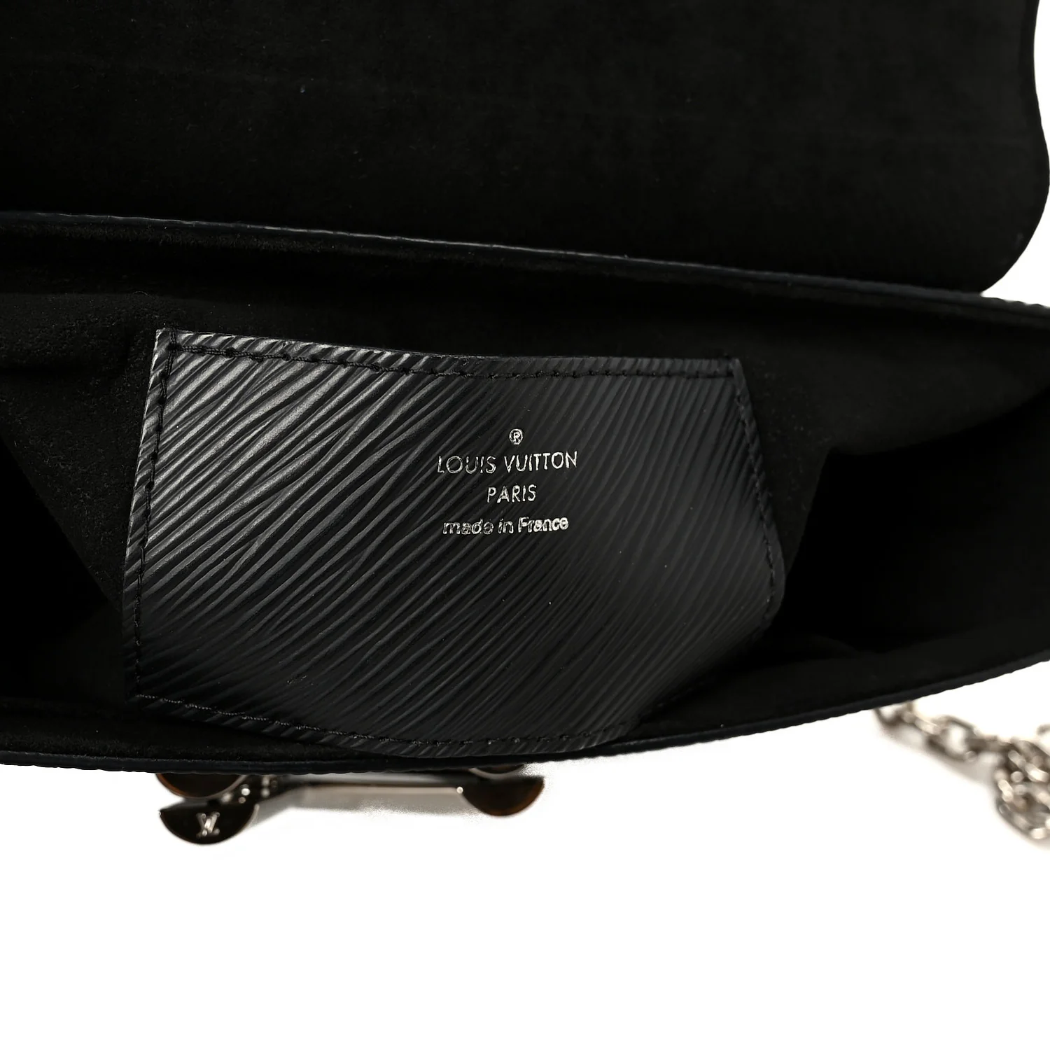 Epi Twist Shoulder Bag PM Black - Image 6