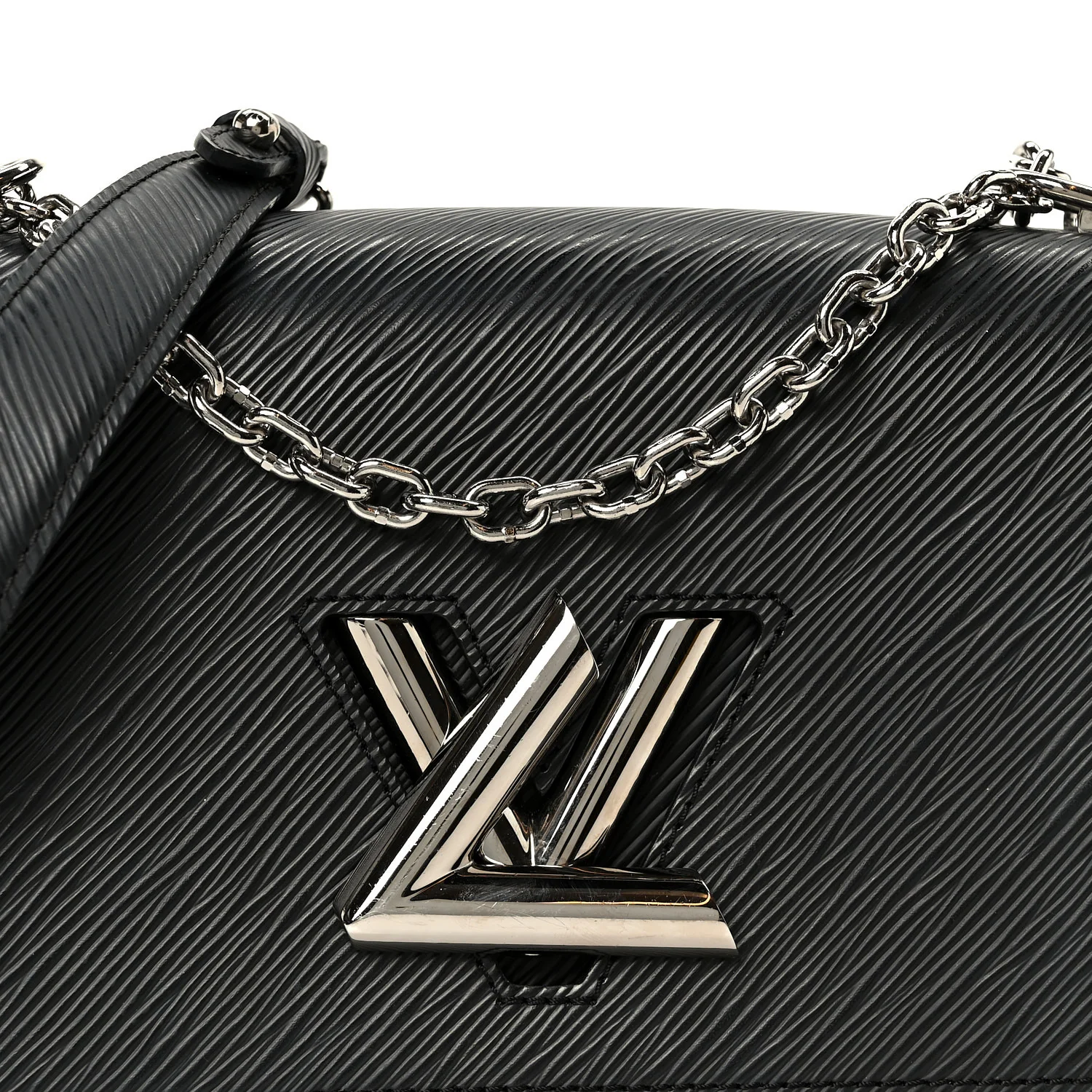 Epi Twist Shoulder Bag PM Black - Image 8