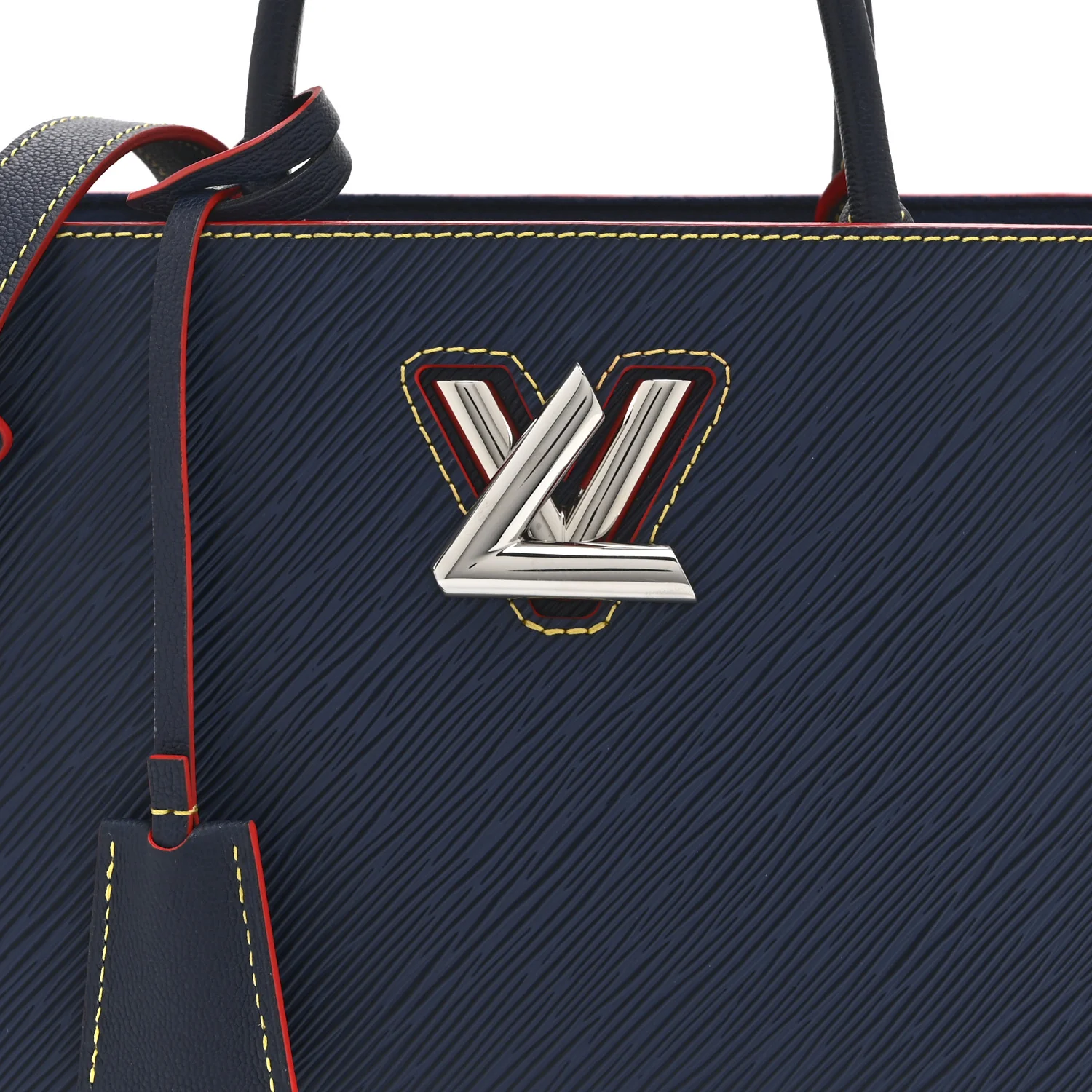 Epi Twist Tote Indigo - Image 8