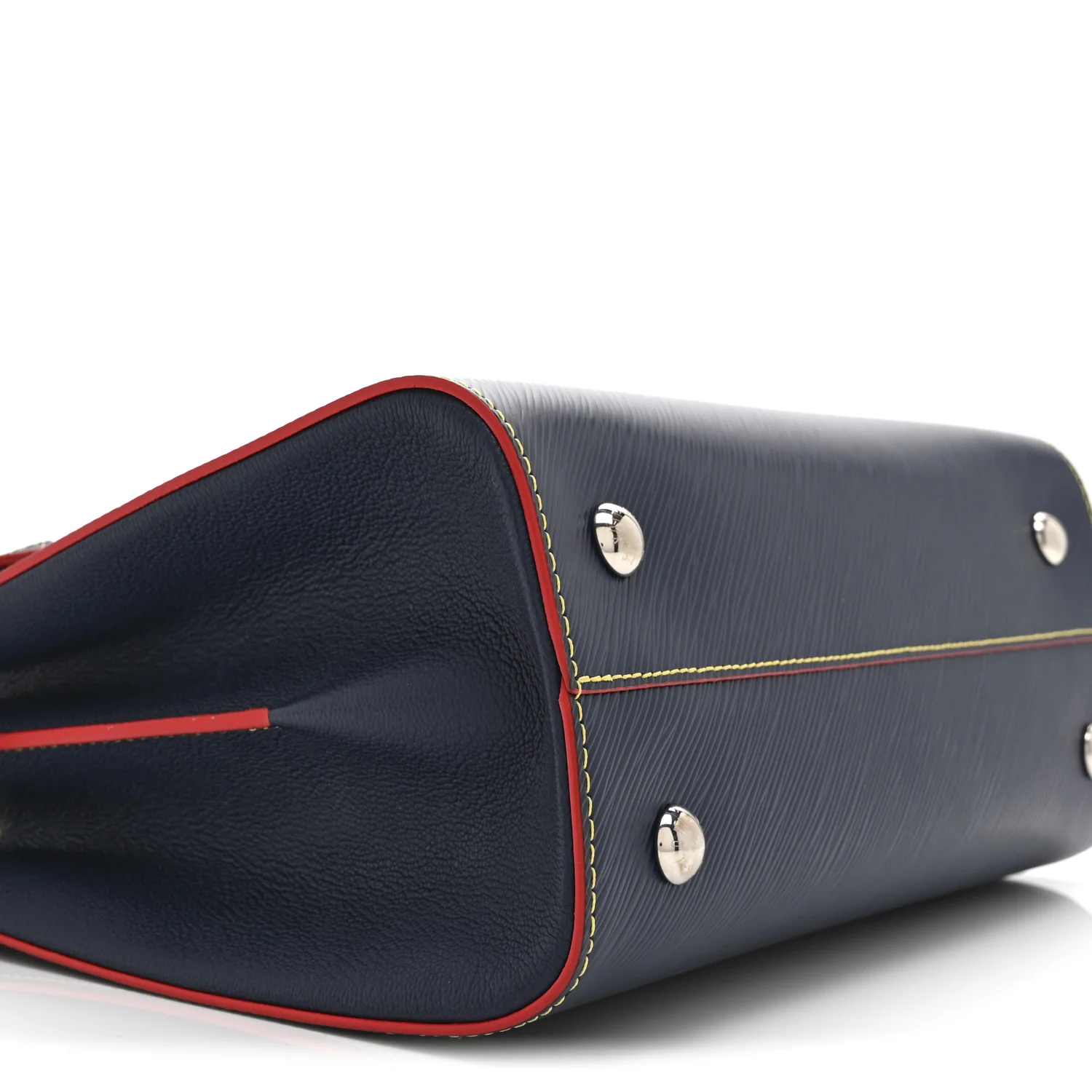 Epi Twist Tote Indigo - Image 9