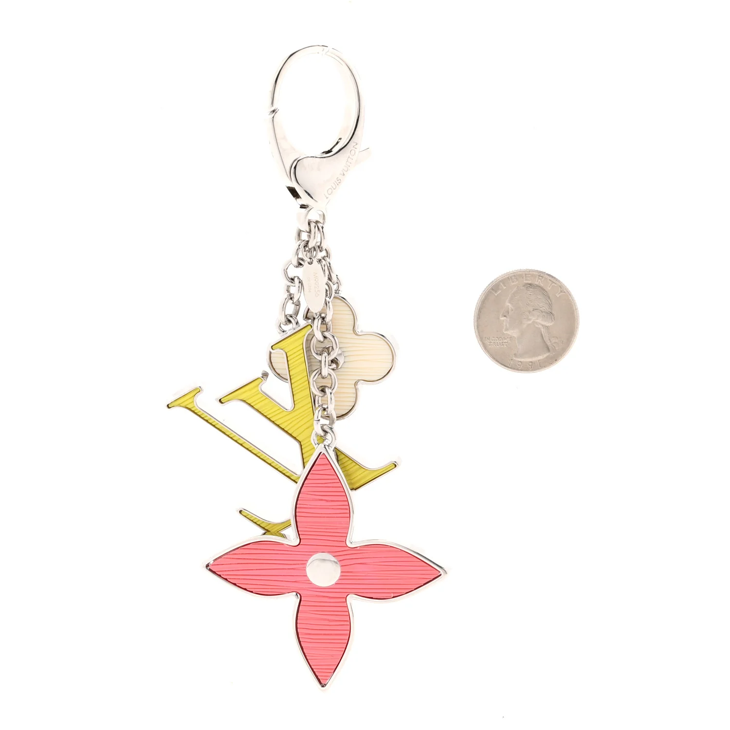 Fleur d Epi Bag Charm Key Holder - Image 2