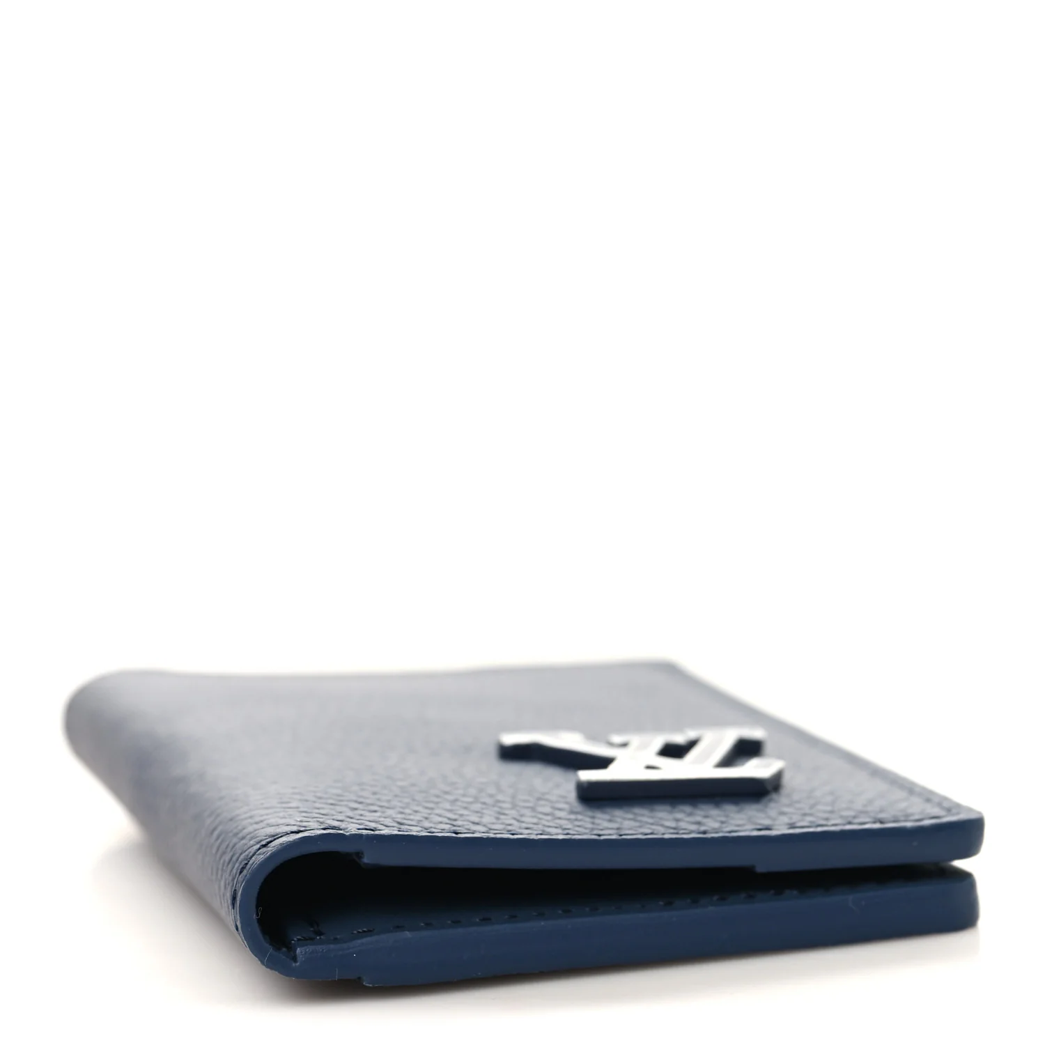 Grained Calfskin Aerogram Pocket Organizer Navy - Image 4