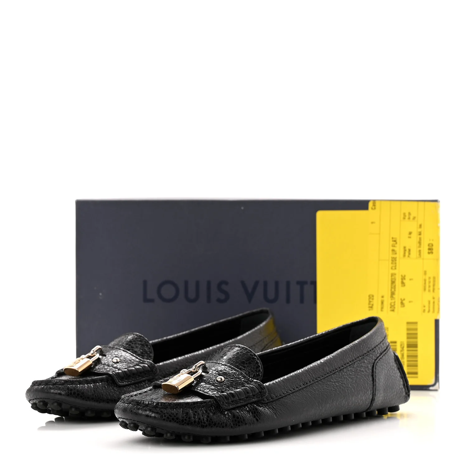 Grained Calfskin Close Up Flat Loafer 37 Black - Image 10