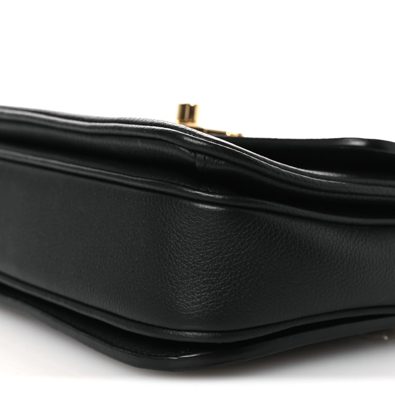 Grained Calfskin Lockme Oxford Black - Image 9