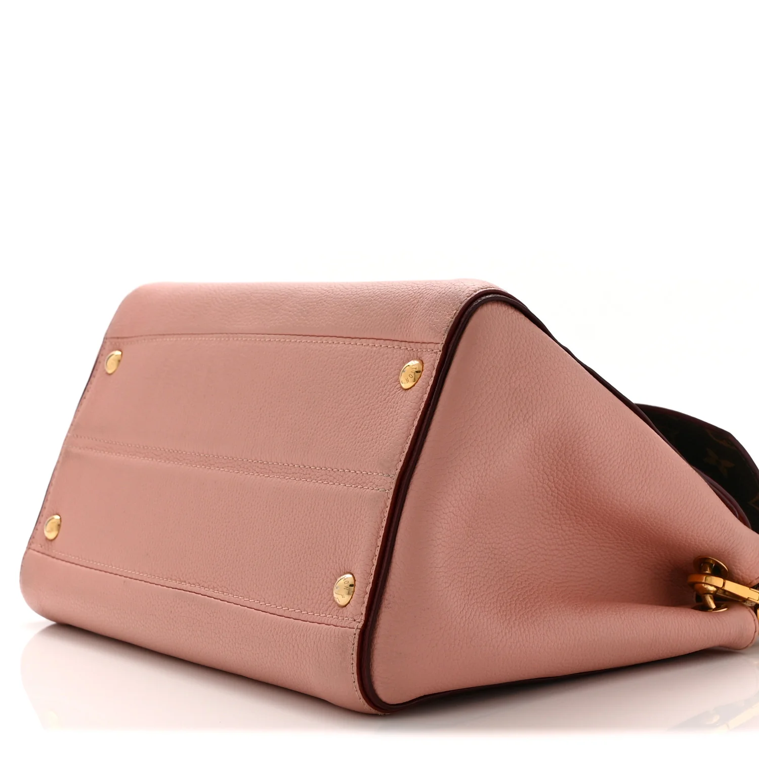 Grained Calfskin Monogram Double V Rose Poudre - Image 9