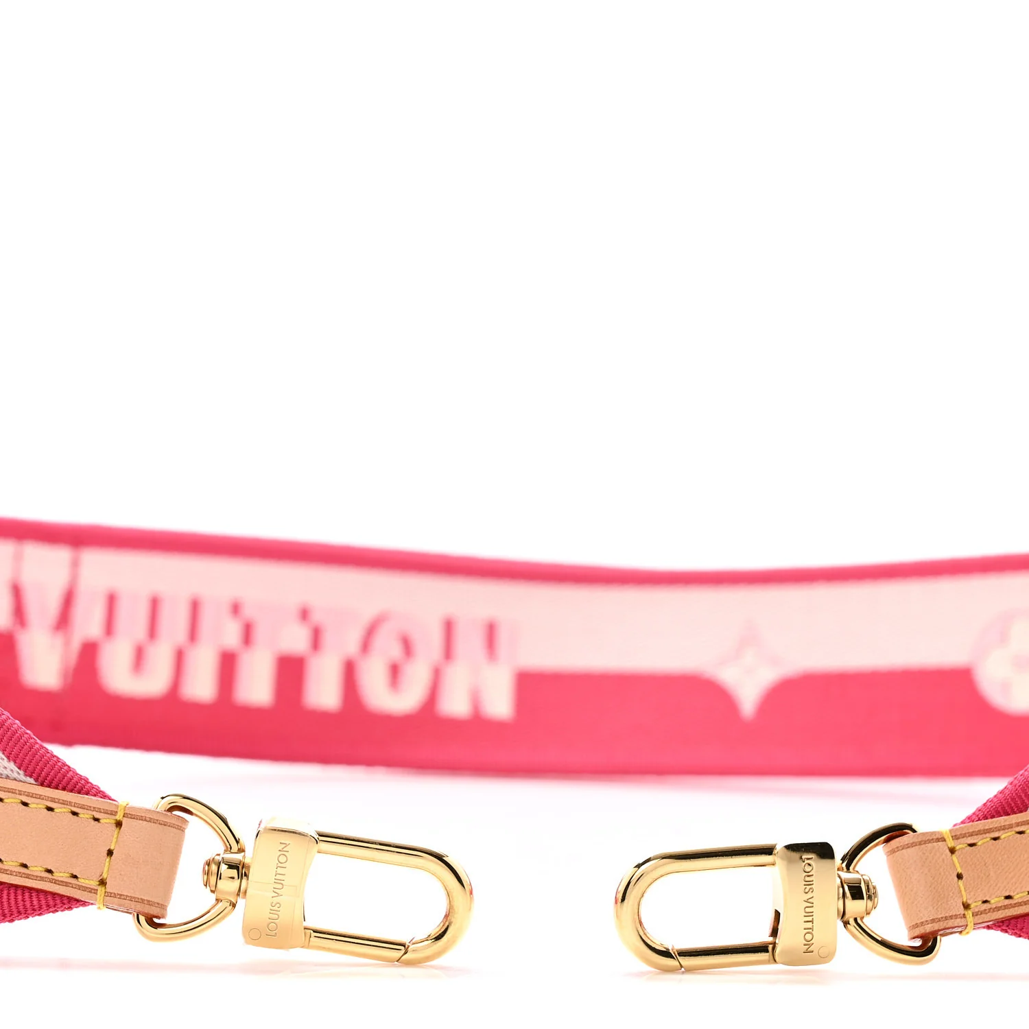 Jacquard Neverfull BB Shoulder Strap Pink Peony - Image 3